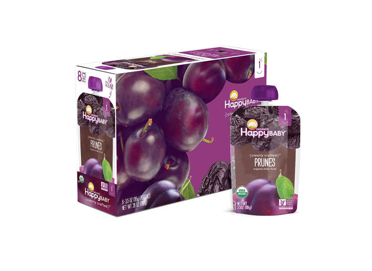 Happy Baby Organics Clearly Crafted Stage 1 Baby Food 1 Prunes